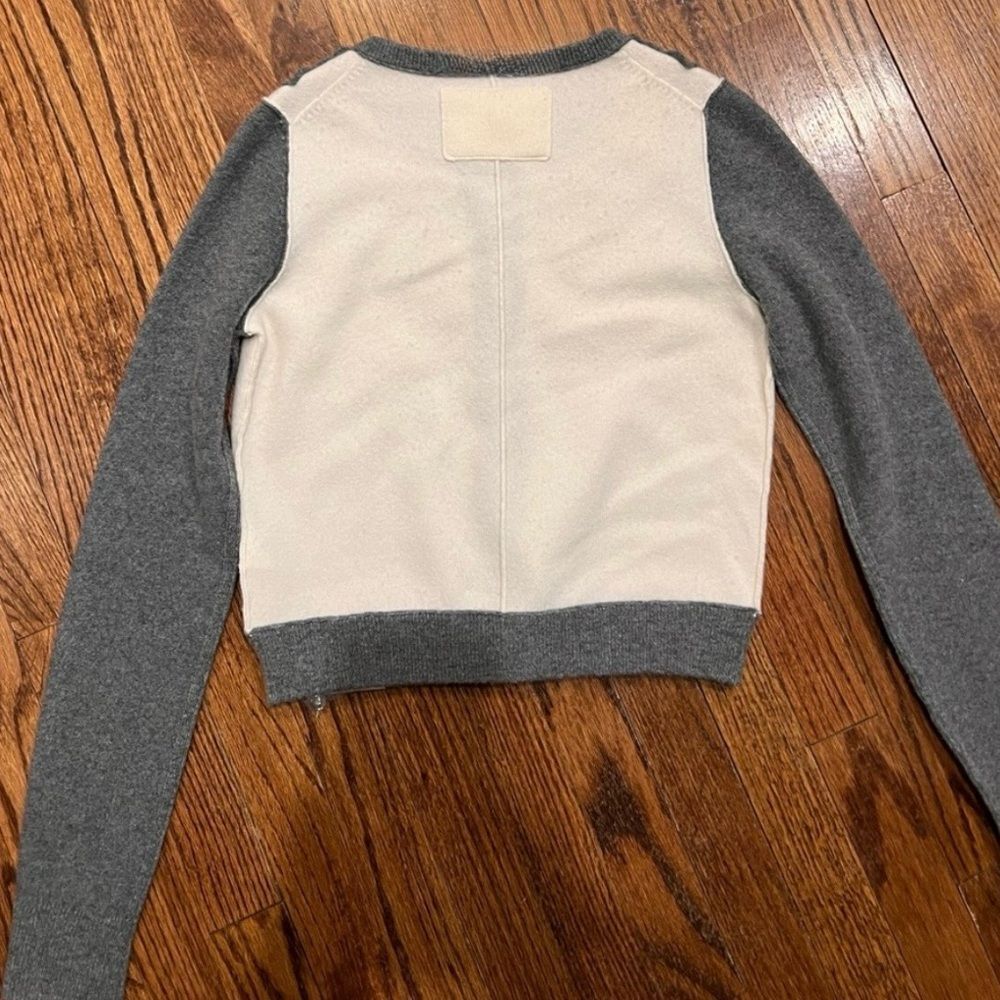 Free People We the Free Loui Embellished Cardi Grey Combo - Picture 7 of 7